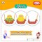สไลด์เดอร์+ชิงช้า SLIDE SWING CASTLE SET รุ่น JM851 สีเขียว ยี่ห้อ HAPPY BOX